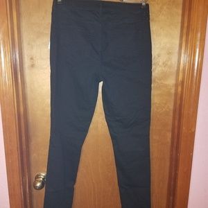 Black super skinny jeans
